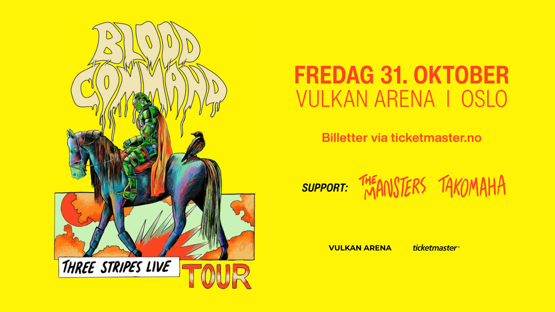 Blood Command / Support: The Mansters og Takomaha
